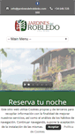 Mobile Screenshot of jardinesdelrobledo.com
